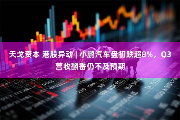 天戈资本 港股异动 | 小鹏汽车盘初跌超8%,Q3营收翻番仍不及预期